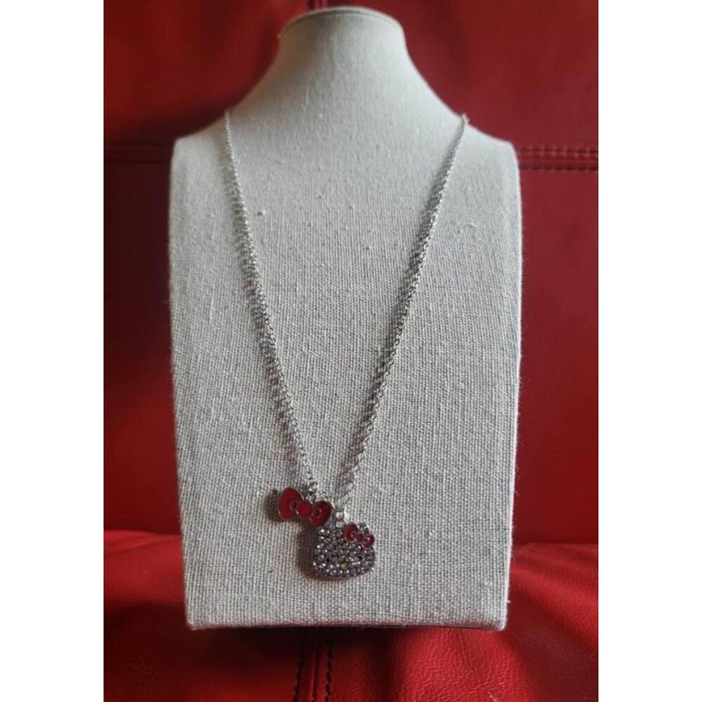 Hello‎ Kitty rhinestone necklace